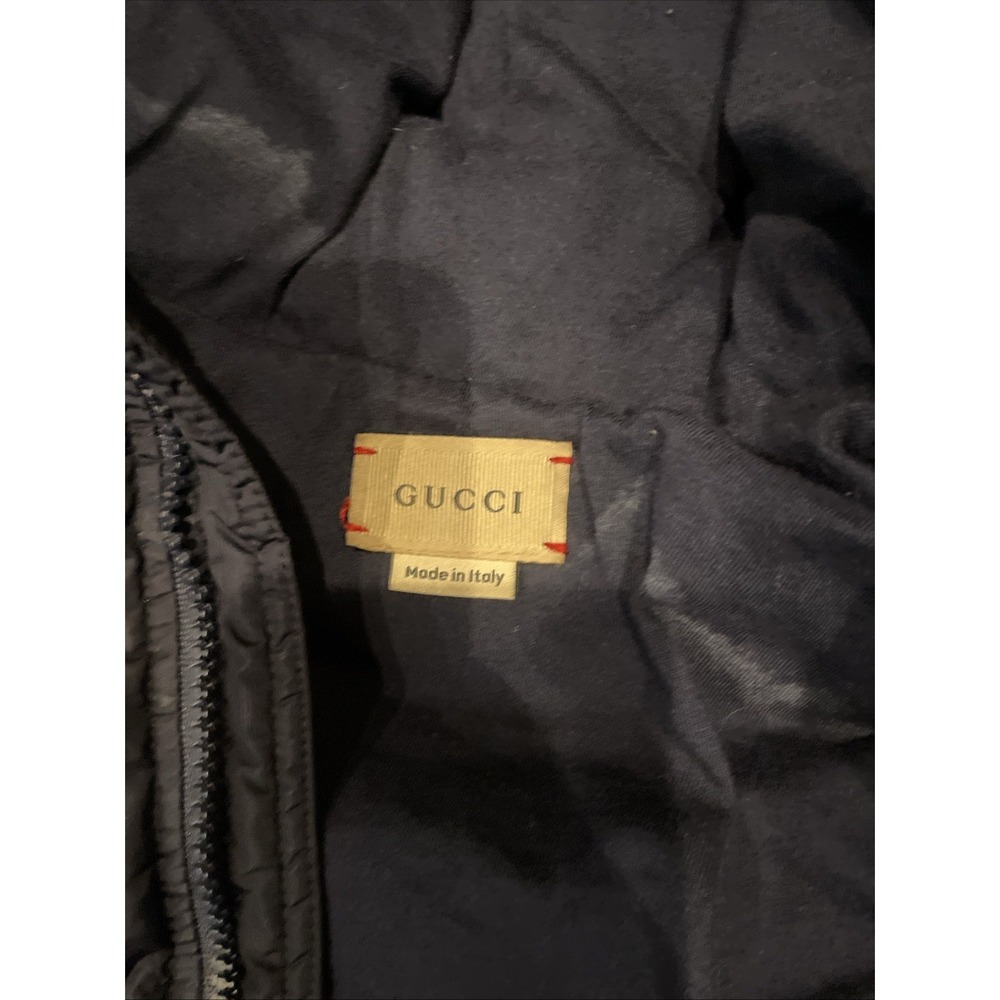 Gucci Kids Parka Puff Jacket With Logo Size 18-24 - Picture 3 of 8